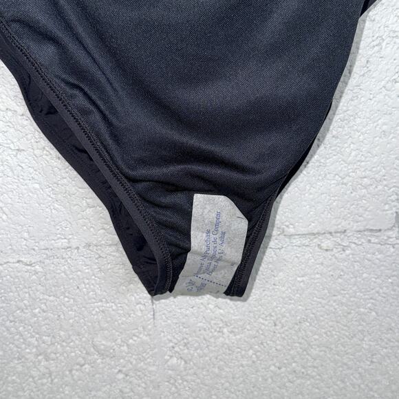 Bleu by Rod Beattie Let's Get Knotty Draped 1 Piece Swimsuit black 10 $119 - Picture 9 of 13